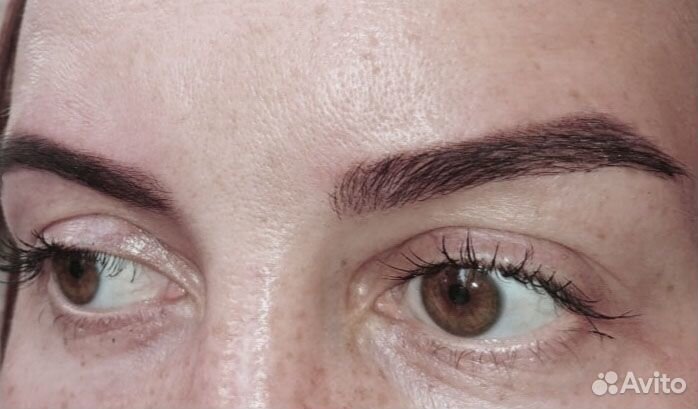 Ламинирование бровей и ресниц. Оформление бровей