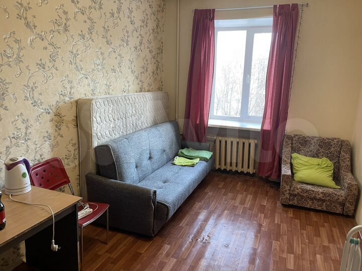 Комната 16 м² в 3-к., 3/3 эт.