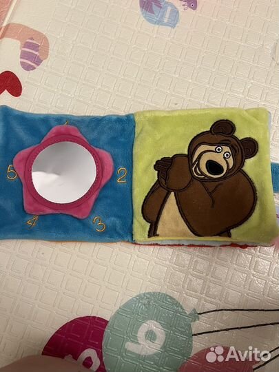 Тактильные книжка Маша и Медведь