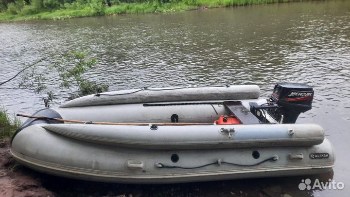 Лодка пвх и мотор Меркурий 30 водомёт