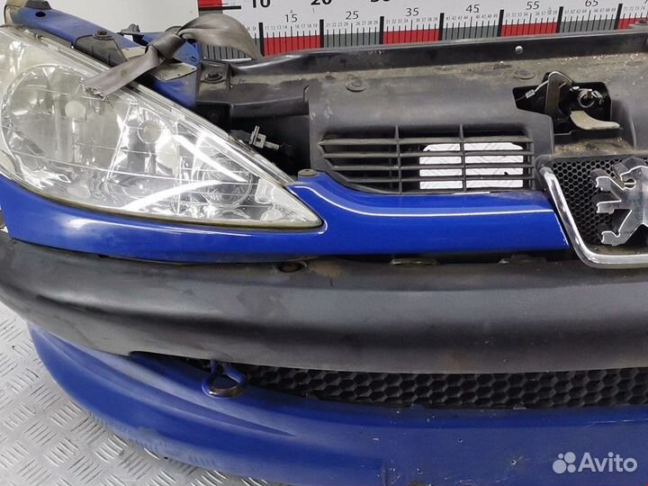 Бампер (ноускат) для Peugeot-Citroen 206