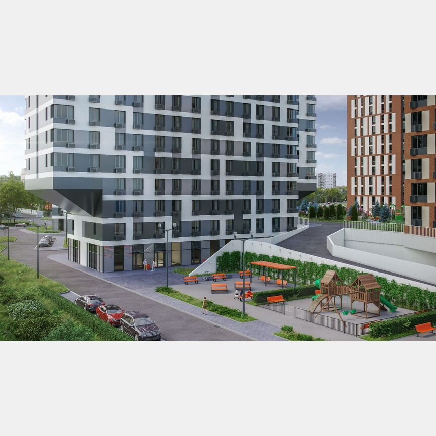 Апартаменты-студия, 22,5 м², 13/21 эт.