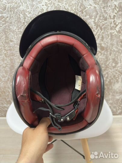 Мотошлем Torc t50 3/4 Lucky черный М