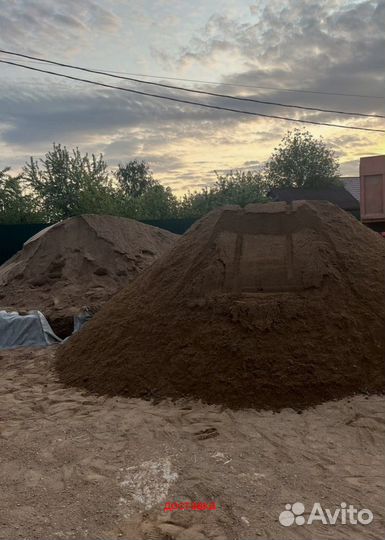 Песок щебень доставка