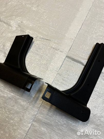 Облицовка порогов передние 