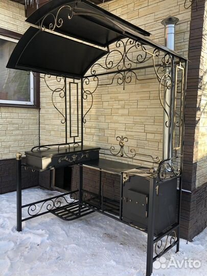 Мангал кованый для дачи