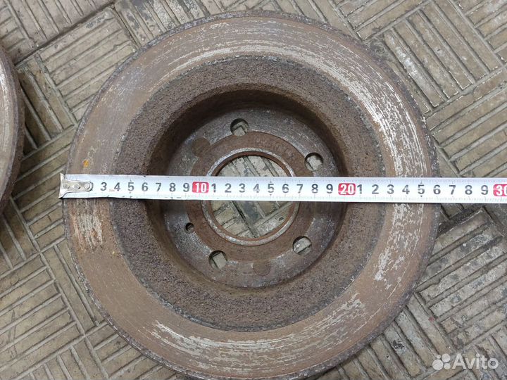 Диски тормозные задние Opel Astra H