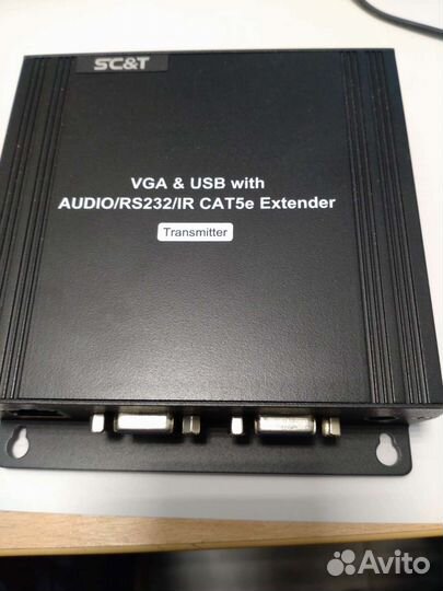 Комплект передачи VGA и USB по витой паре