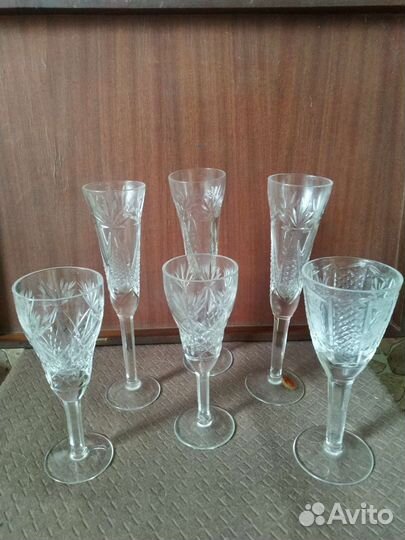 Хрустальная посуда СССР