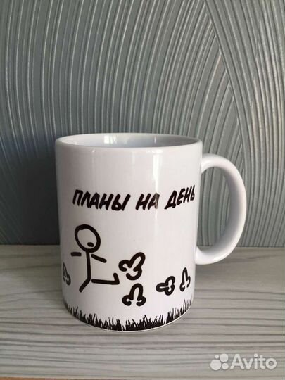 Кружки с печатью. Любой