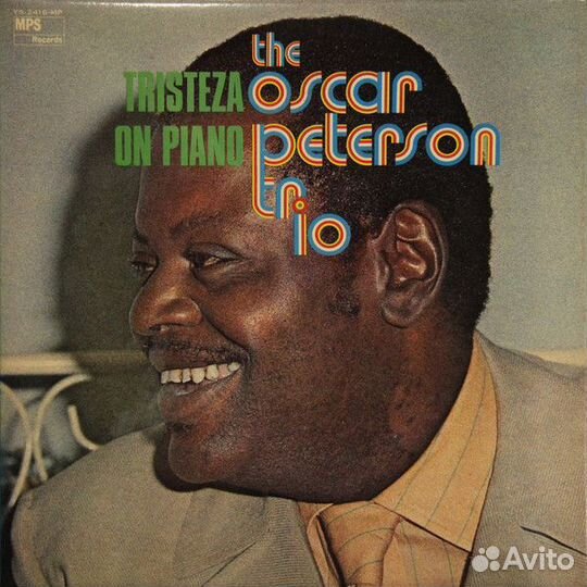 The Oscar Peterson Trio–Tristeza On Piano/LP