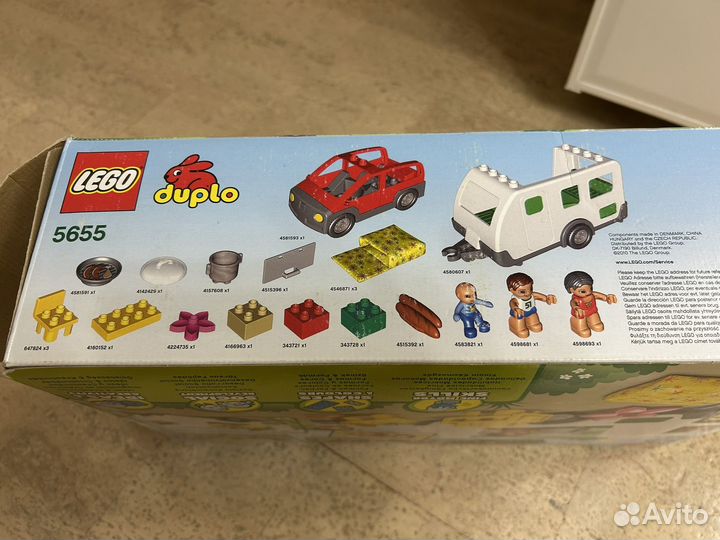 Лего дупло Трейлер 5655 Lego Duplo