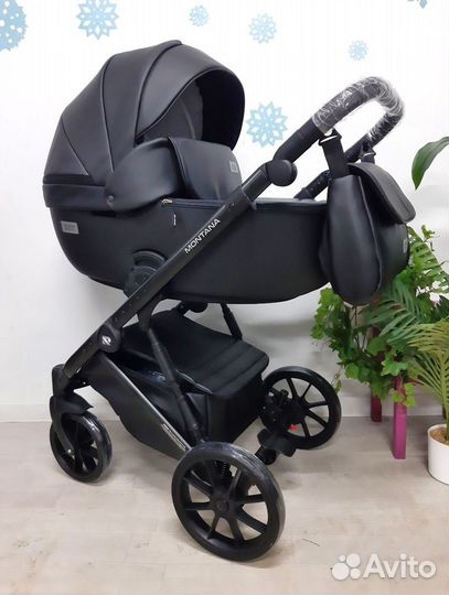 Коляска новая Riko Montana Ecco (чёрный)