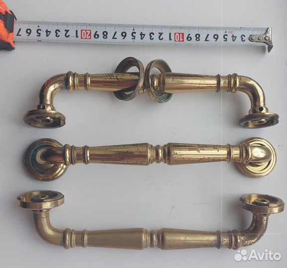 Ручки дверные бронза