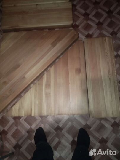 Лестница из листвинницы