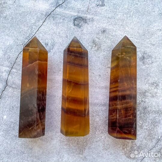 Камни натуральные обелиск крупный 9 см