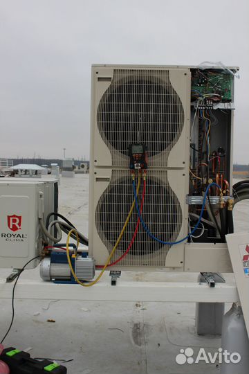 Установка кондиционеров любой сложности