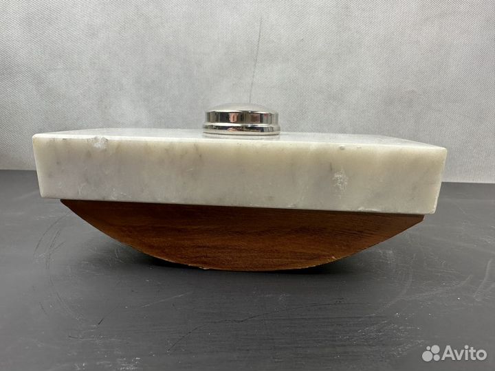 Пресс папье. Промокашка для чернил. Мрамор