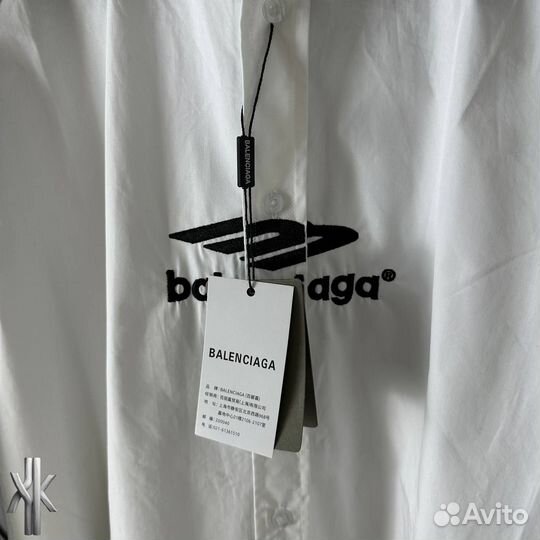 Рубашка Balenciaga 3B logo