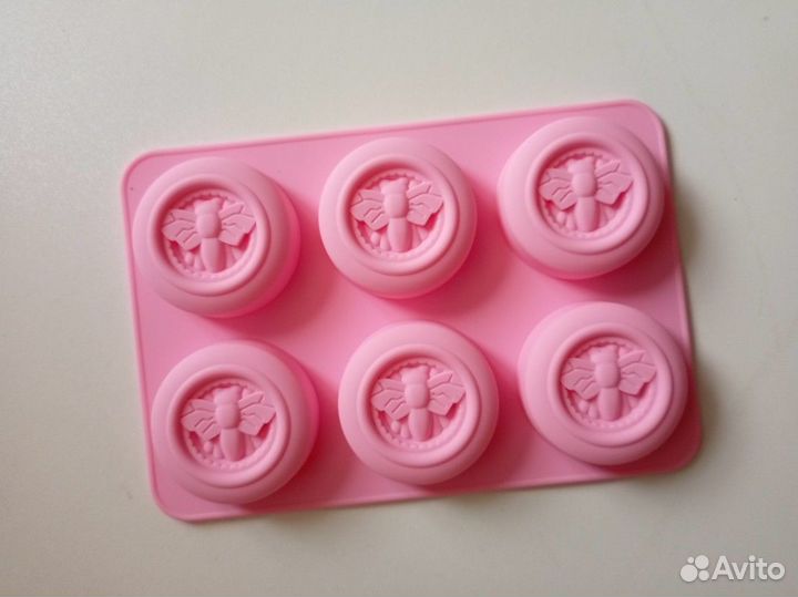Силиконовая форма для изготовления мыла