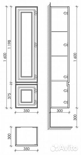 Пенал Sancos Very 35 Doha Soft правый