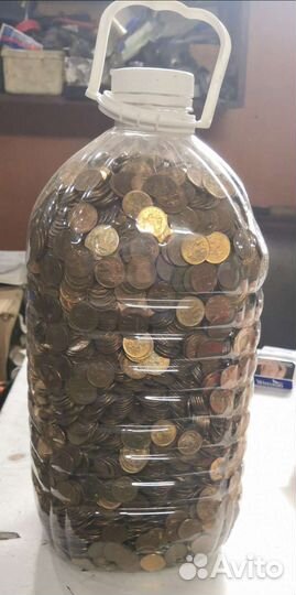 Монеты России 10 копеек 20кг