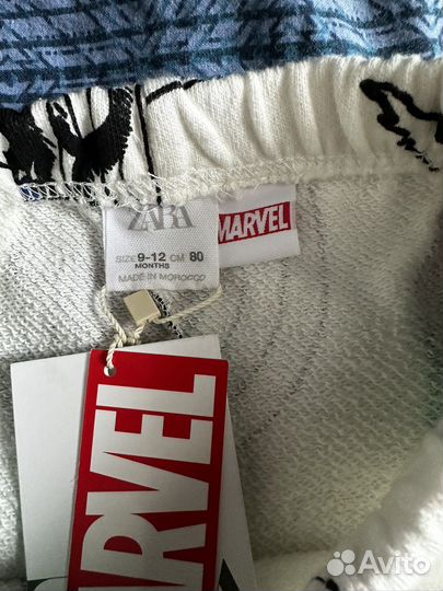 Новые Штаны детские zara Marvel 80 размер