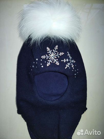 Шапки, шарфы (новые и б/у) на 1-4 года