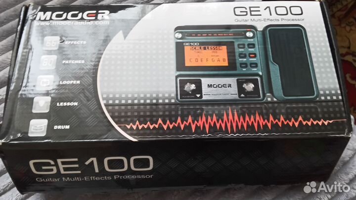 Гитарный процессор mooer ge 100