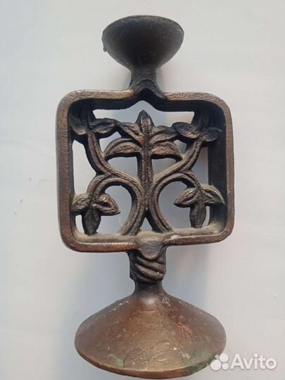 Подсвечник бронза