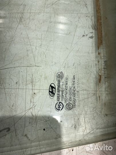 Стекло двери (Hyundai Santa Fe)