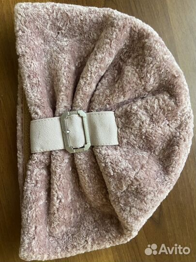 Шапка двойная зима женская