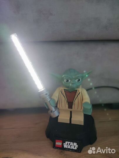 Lego Star Wars Йода светильник
