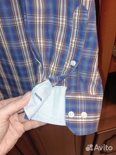 Мужская рубашка в клетку