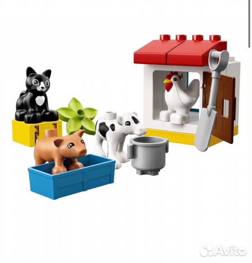 Лего дупло Ферма домашние животные