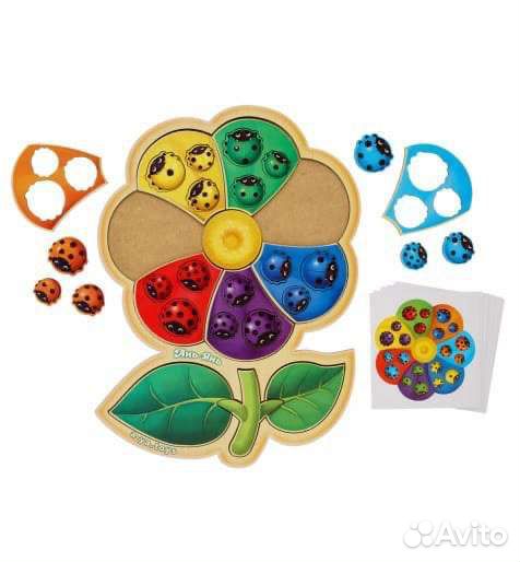 Пазл-сортер с карточками 