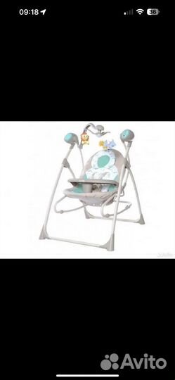 Электро качели детские