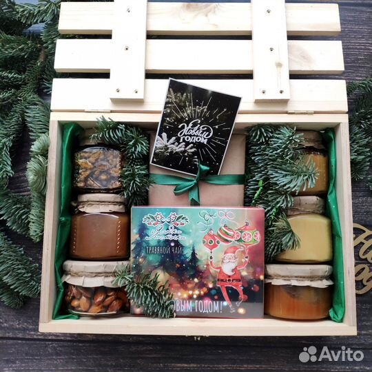 Подарочный бокс с медом