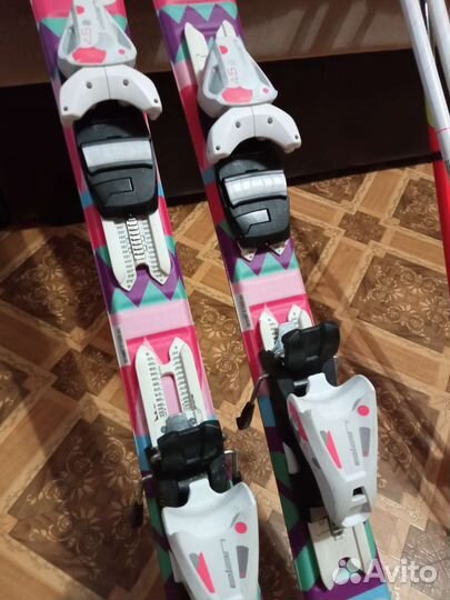 Горные лыжи детские, комплект