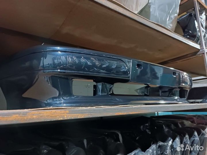 Бампер ваз 2114 спорт графитовый металлик передний