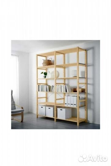 Боковые стойки стеллажа Ивар Икеа 226*50см