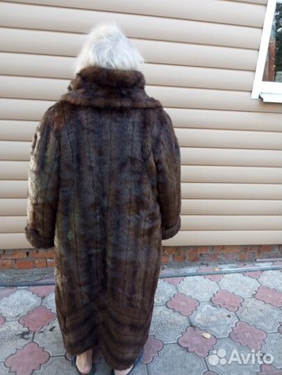 Шуба под норку искусственная 52-54р