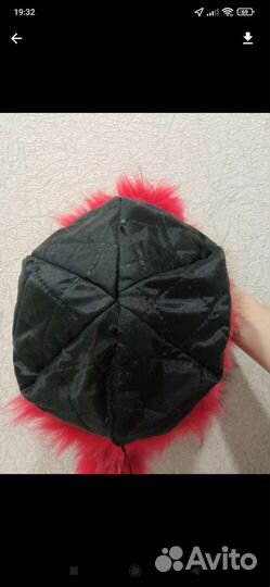 Шапка ушанка зимняя женская