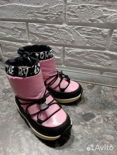 Сапожки детские для девочки 25
