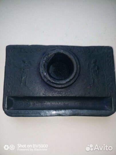 Старинная агитационная чернильница 20е годы