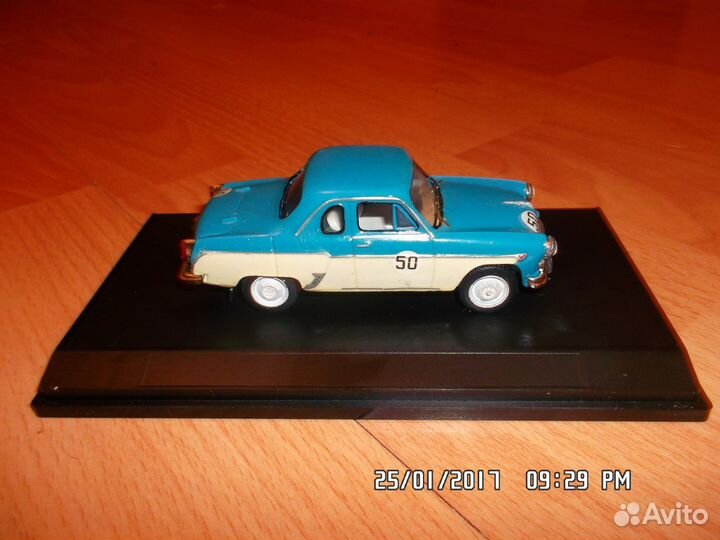 1/43 Москвич 407 купе гоночный от KotStarVideo