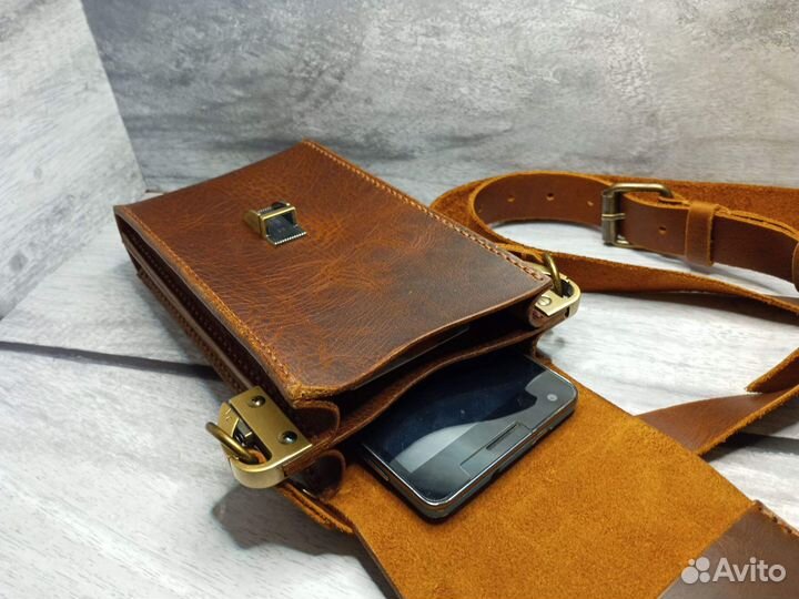 Сумка натуральная кожа