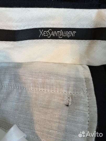 Yves saint laurent брюки YSL