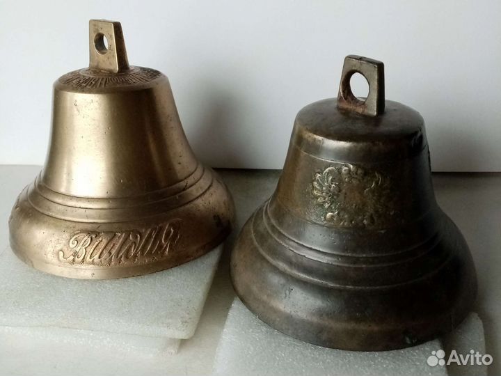 Колокольчики, колокола поддужные разные