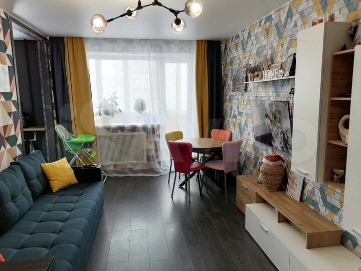 3-к. квартира, 64,4 м², 3/5 эт.